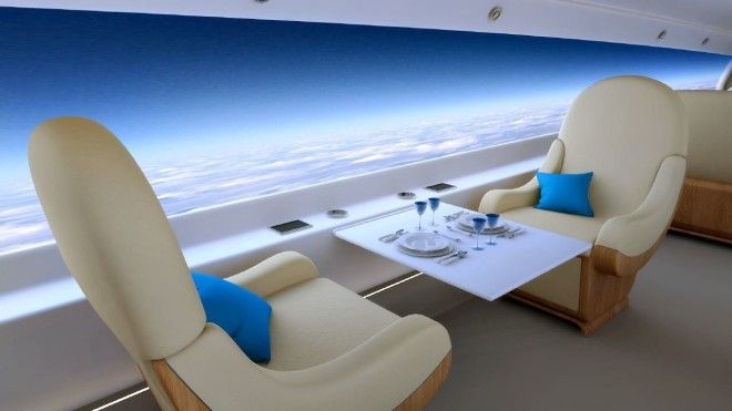 Windowless Fuselage