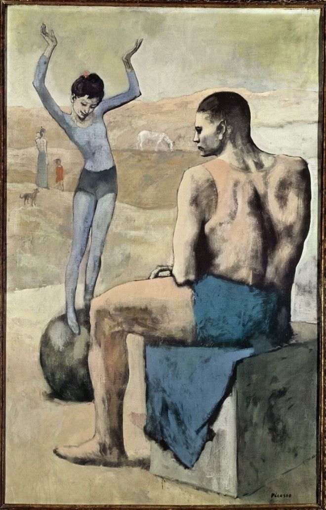 Девочка на шаре Пабло Пикассо