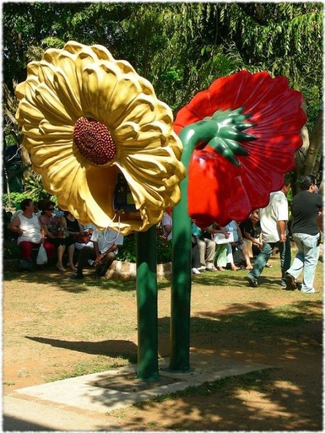 Удивительные телефонные будки СанПаулу