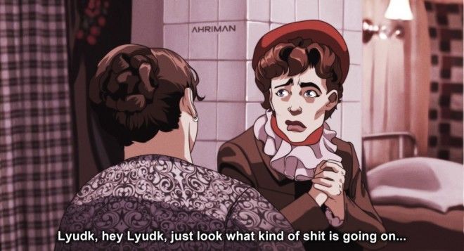 SHello Galochka как выглядят герои советских фильмов в англоязычном аниме