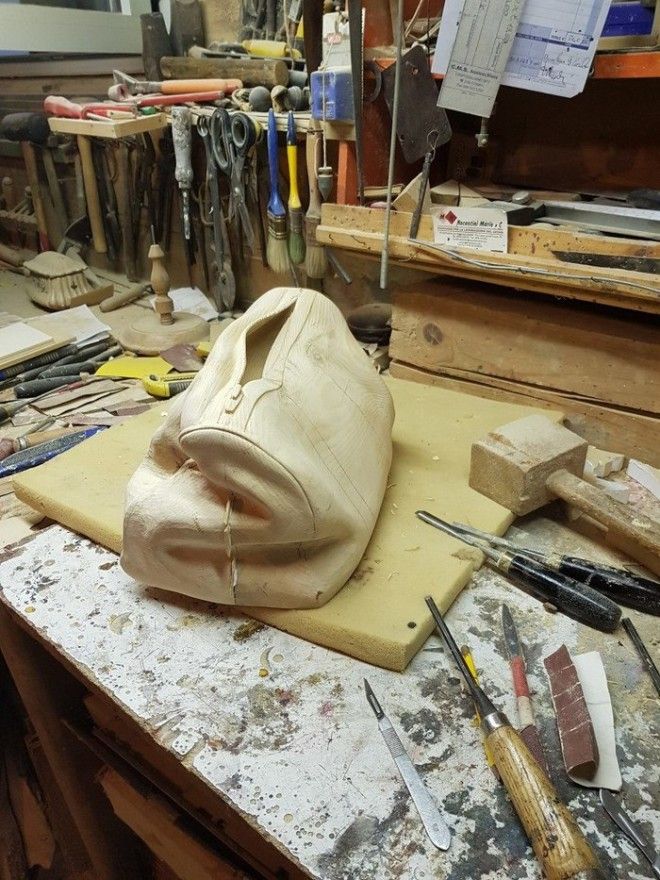 SДаже этот обычный кусок дерева можно превратить в произведение искусства