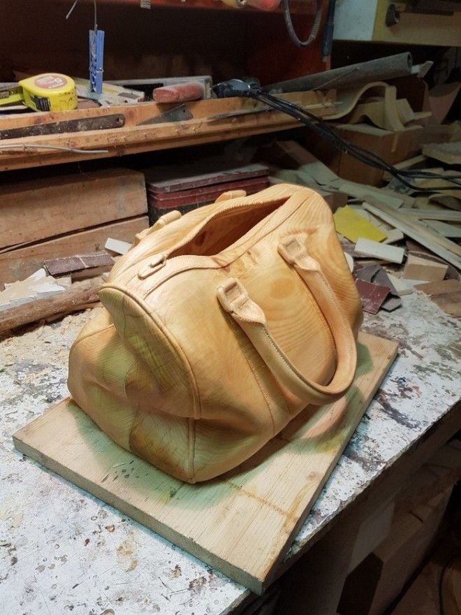 SДаже этот обычный кусок дерева можно превратить в произведение искусства