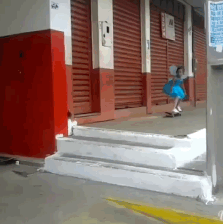 Skateboarding GIF