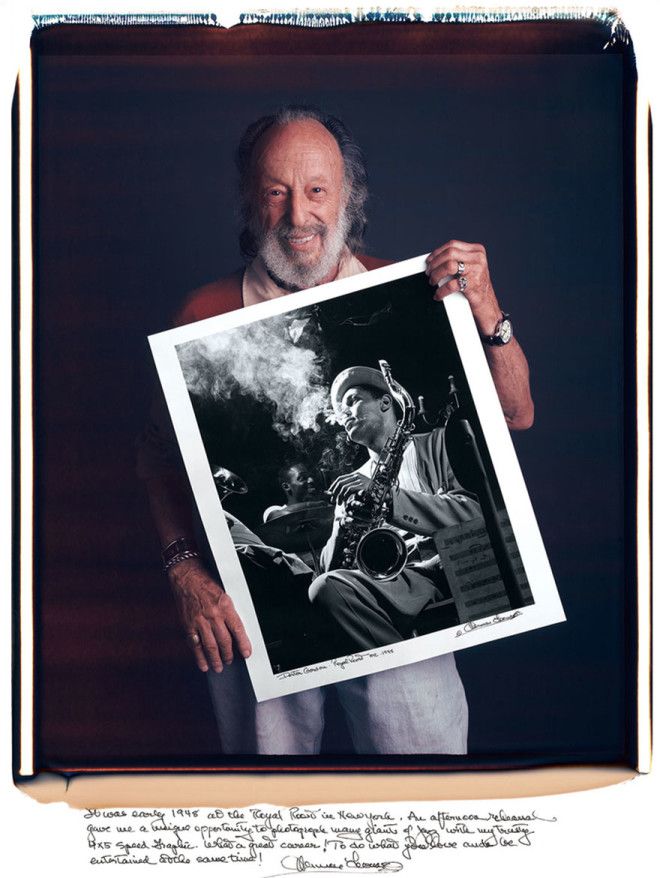 Херман Леонард Herman Leonard Джазмэны 1948 год
