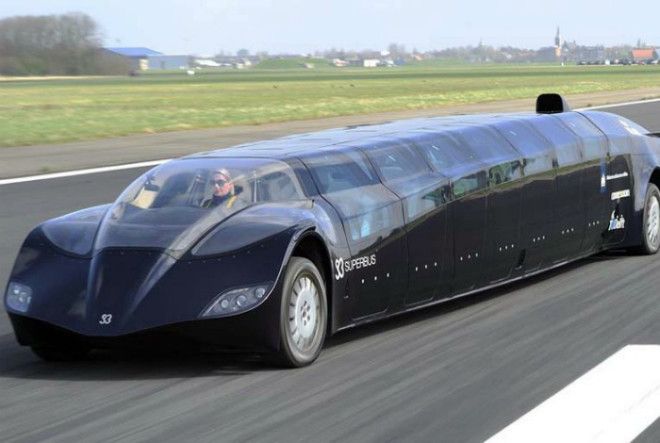 Необычайно роскошный лимузин-автобус. Необычайно роскошный лимузинавтобус