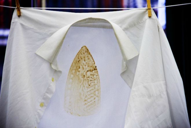 Вывести пятно от утюга Фото Макгруп McGrpRu