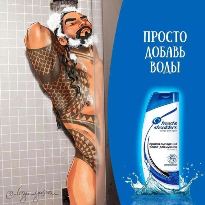 Lот как бы выглядела реклама известных брендовесли бы в ней были супергерои