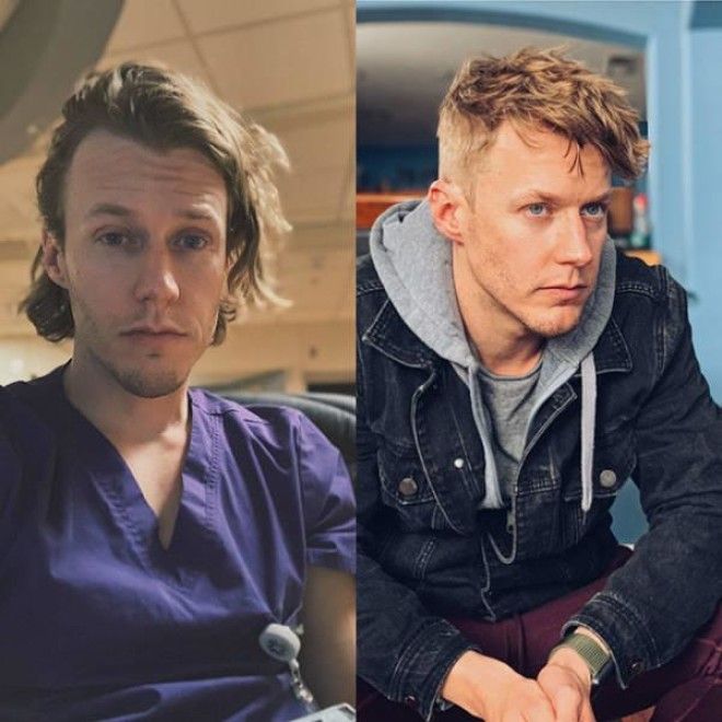S16 парней отстригли длинные волосы и превратились в стильных красавцев