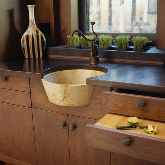 Раковина в подоконнике Фото Houzz