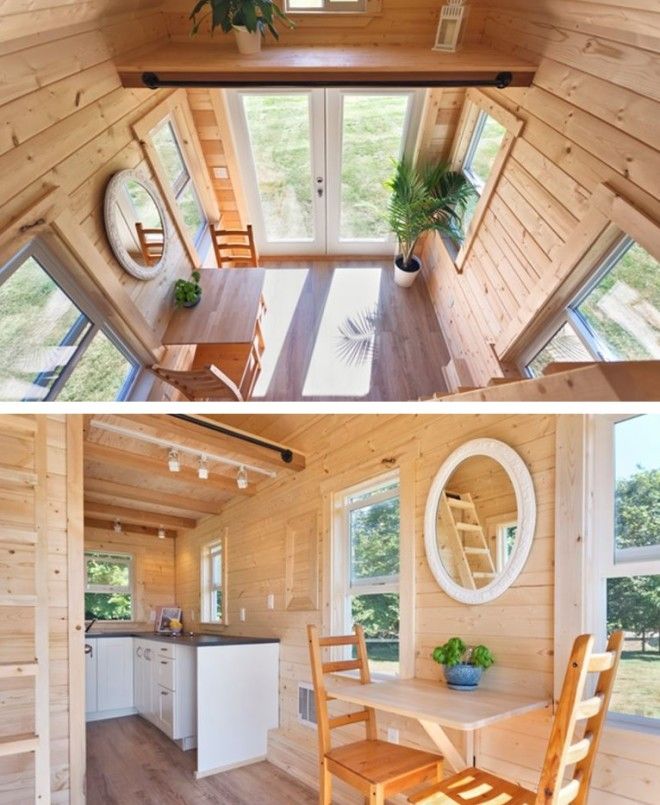 SПлощадь дома на колесах всего 15 квадратных метров но как уютно внутри