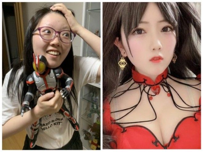 SКак выглядят косплееры в обычной жизни фото До и После