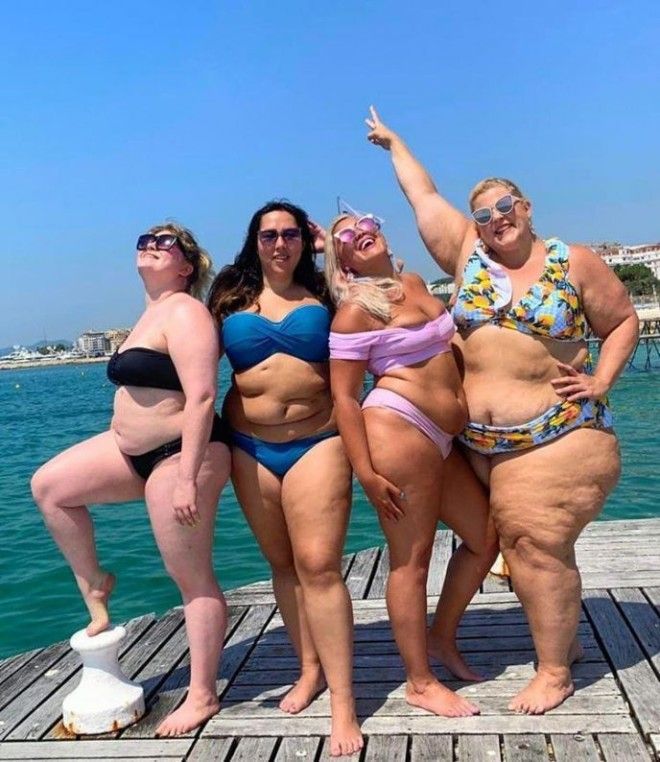 Sктриса в теле поделилась фото в бикини и другие женщины сделали тоже самое