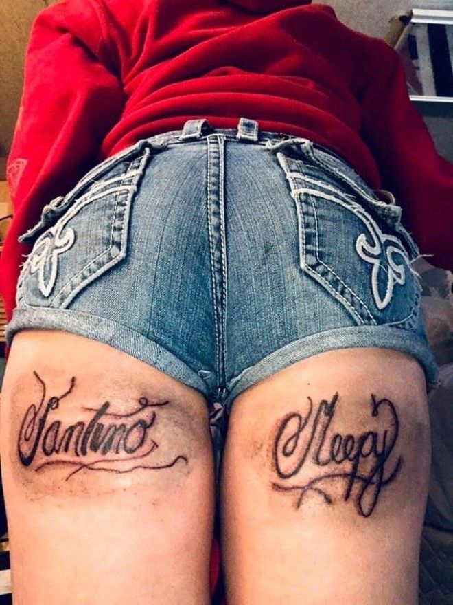 L20 настолько ужасных тату что кажется будто их делали с закрытыми глазами