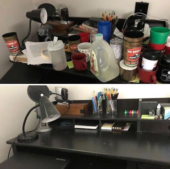 L19 кадров показывающих как меняется комнаты людей когда они в депрессии