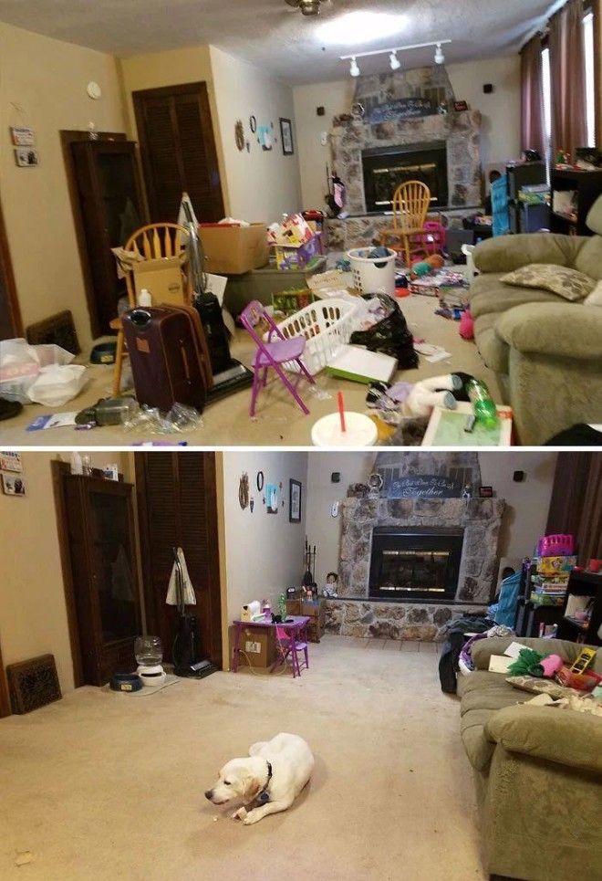 L19 кадров показывающих как меняется комнаты людей когда они в депрессии