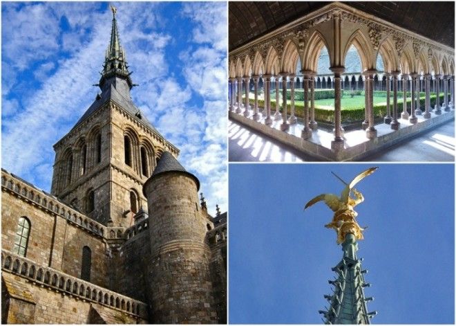 Неприступные стены островакрепости МонСенМишель смогли покорить лишь туристы visitefranceru