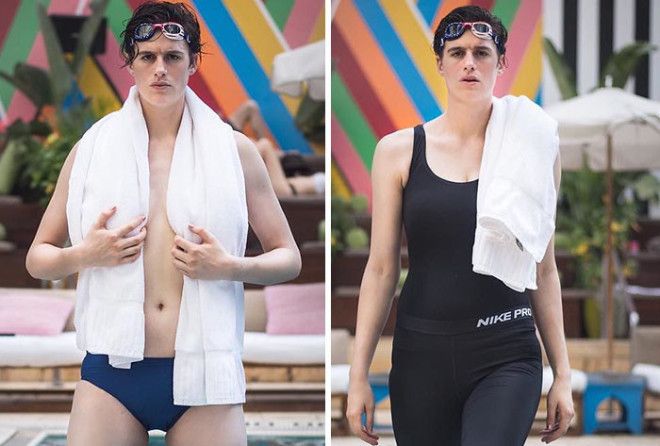 Необычная внешность, однако