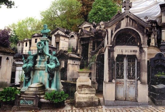 Джим Моррисон, Эдит Пиаф, Оскар Уайльд, Айседора Дункан и другие.