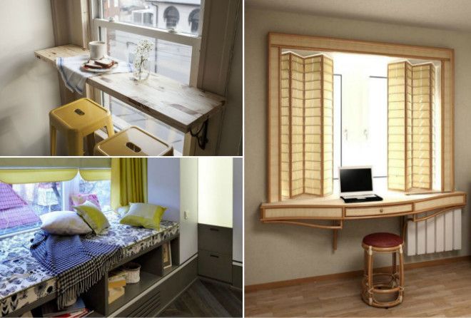 Альтернативные идеи преображения подоконника.
